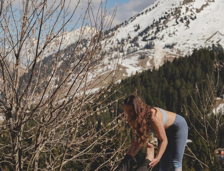 Yoga montagne