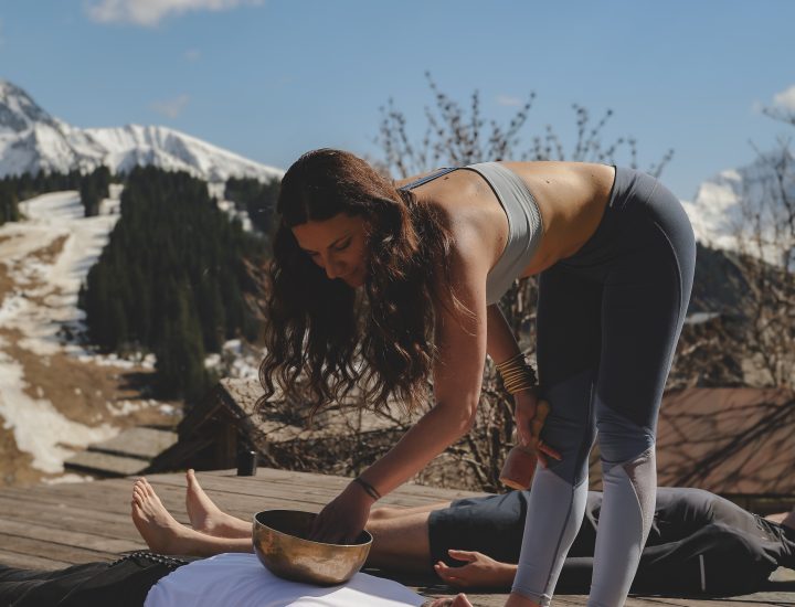 Yoga montagne